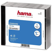 Hama CD-Box Jewel-Case 5 Pezzi