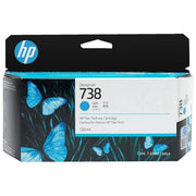 HP 498N5A Cartuccia di inchiostro originale 130 ml per stampanti DesignJet T850 T950 colore Ciano