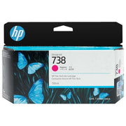HP 498N6A 738 Cartuccia di inchiostro Magenta Originale 130 ml per DesignJet T850 T950 colore Magenta