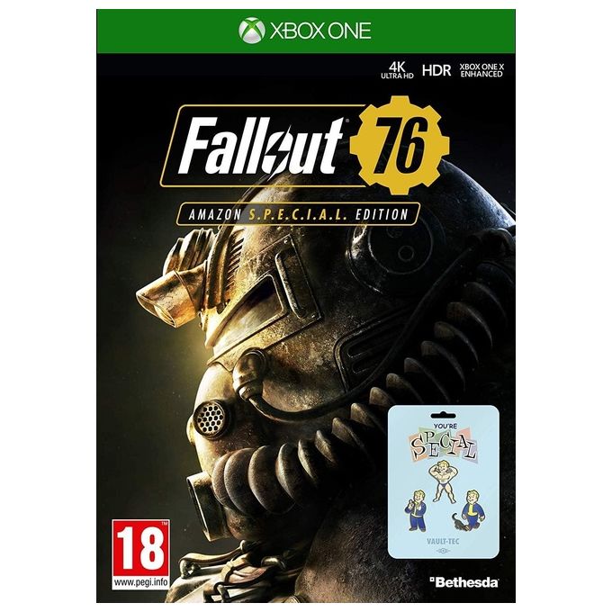 BETHESDA Fallout 76 Wastelanders per Xbox One Immersione Totale nel Mondo Post Apocalittico del Gioco