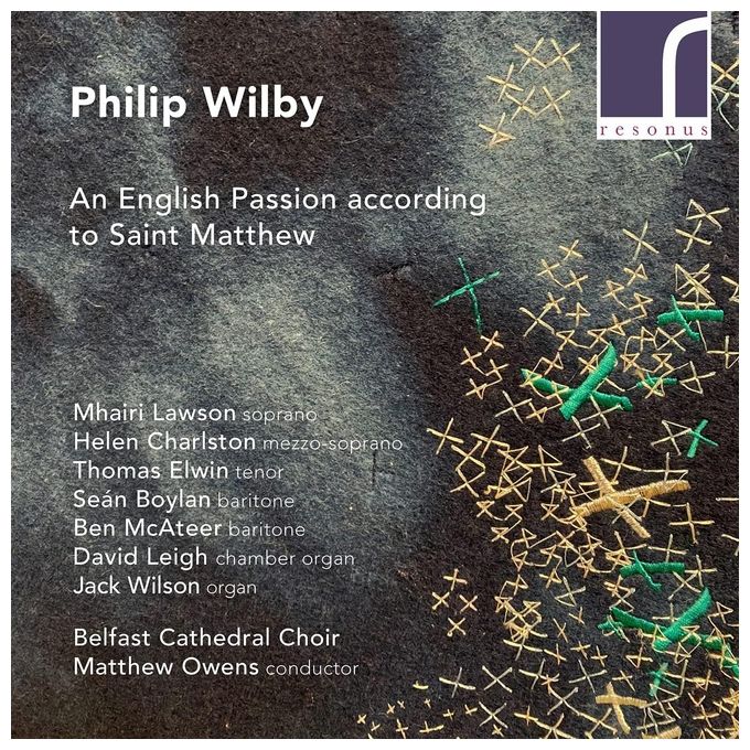 CD Philip Wilby An English Passion According to Saint Matthew Musica Colonna Sonora DVD da Collezione