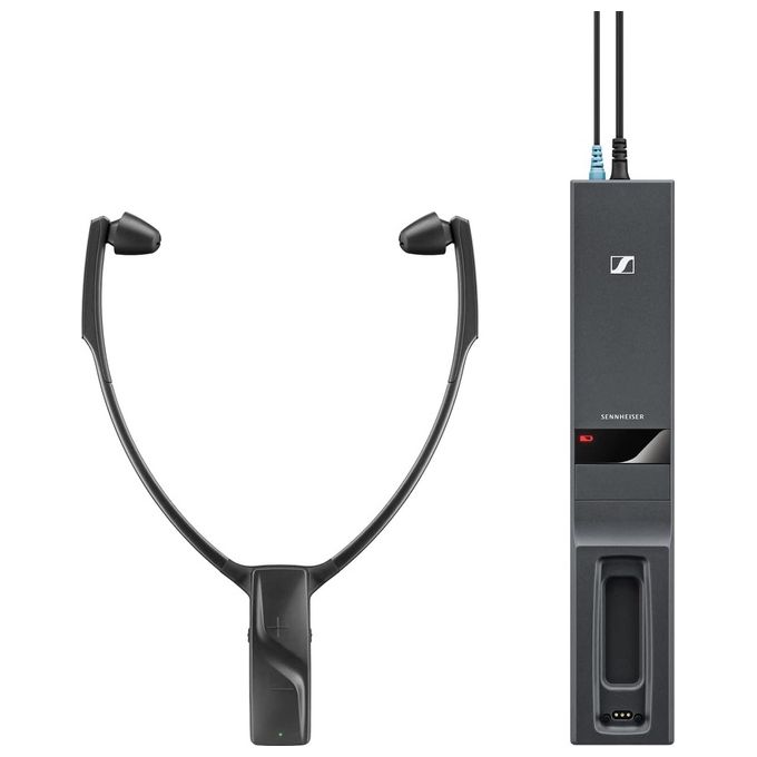 Sennheiser RS 2000 Cuffia Wireless per TV digitale 2.4 GHz autonomia 9 ore portata 50 m colore Grigio Scuro