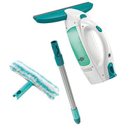 Leifheit 51003 Dry and Clean Lavavetri Elettrico 38 min 110 m² con Manico 43 cm e Washer colore Bianco