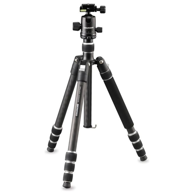 Cullmann 52343 Nando 530TMC RB8.5 Treppiede in Carbonio con Testa a Sfera e Sgancio Rapido Arca-Swiss compatibile colore Nero
