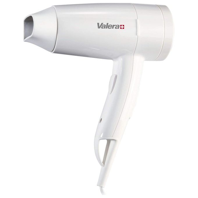 Valera 533.03 Premium 1200 Push Asciugacapelli 1200W 2 Velocita' 3 Temperature Cavo a Spirale Concentratore colore Bianco