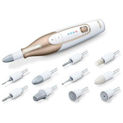 Beurer MP 64 Set Professionale per Manicure e Pedicure Cordless con Batteria Ricaricabile