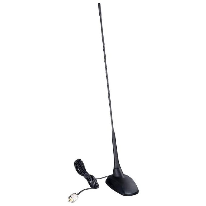 Albrecht 65270 CBM-516 Antenna magnetica 44 cm con cavo 4 m connettore PL-259 colore Nero