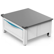 Meliconi 656144 Base Space Base di Rialzo per Lavatrice e Asciugatrice Cassetto Estraibile 28 Lt Portata 250 Kg colore Bianco