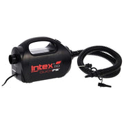 Intex 68609 Pompa Elettrica per Gonfiabili 220-240V Adattatore 12V Auto 3 Ugelli Inclusi colore Nero