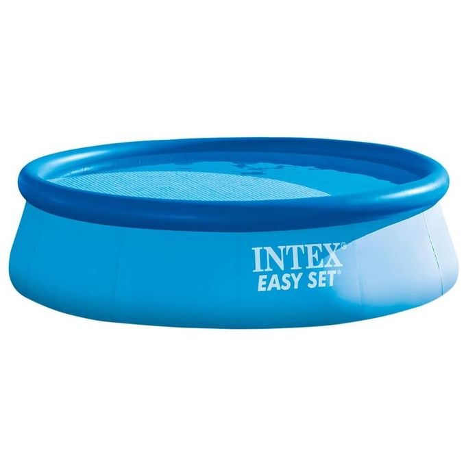 Intex 28130NP Easy Set Piscina Fuori Terra Gonfiabile Rotonda 5621 L PVC 366x76 cm colore Blu