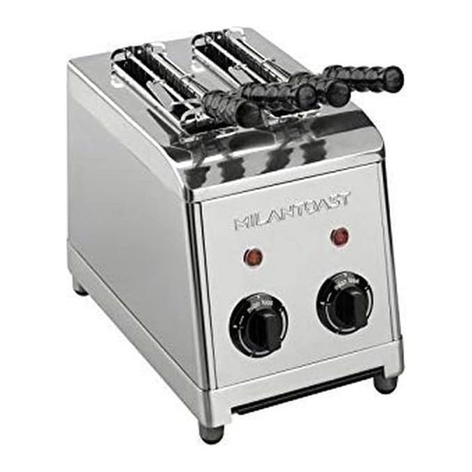 MilanToast 491031 7000 Tostapane 2 Manici Acciaio Inox 230V