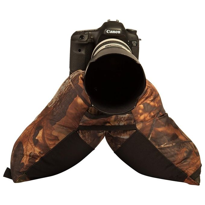 Buteo Photo Gear 720011 Bean Bag 2 Saddle Supporto Fotografico con Cintura 34x22x32.5 cm colore Camouflage