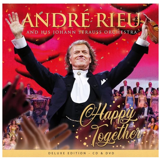 Andre Rieu Happy Together CD DVD Edizione Deluxe Johann Strauss Orchestra Live Maastricht 2021