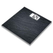 Beurer GS 203 Slate Bilancia in Vetro Effetto Ardesia Design Sottile con LCD
