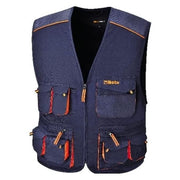 Beta 7877E Easy Light Gilet da Lavoro Multitasche Taglia XXXL Tessuto TC Oxford 180 g-m² colore Blu Scuro