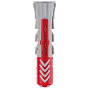 Fischer 537613 DuoPower Tassello Universale Bimateriale 5x25 mm Set 35 Pezzi colore Grigio