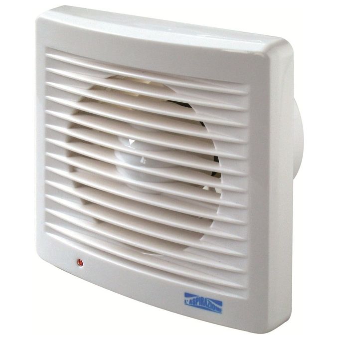 La Ventilazione AA10E Aspiratore Elicoidale da Parete 100 mm 13 W 98 m³-h 38 dB colore Bianco