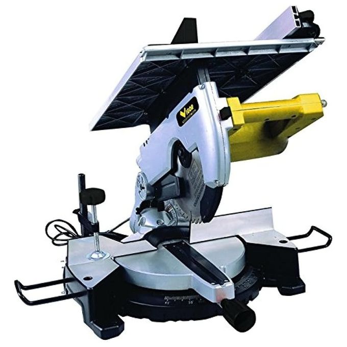 Vigor troncatrice combinata vtr-305b watt 2000 per tagli precisi e professionali con lama da 305 mm e potenza di 2000 watt