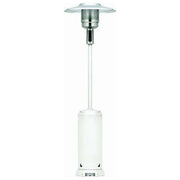 Vigor 97906-10 Blinky Stufa a Gas per Esterni 12000 W Altezza 225 cm con Lanterna Integrata e Accensione Piezo Colore Bianco