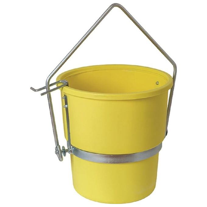 Vigor 5977210 Benna Basculante Polietilene con Telaio Acciaio 70 L carico max 150 Kg altezza 81.5 cm