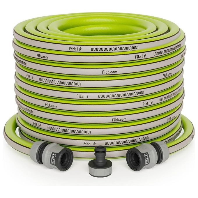 Fitt Kiuma Tubo da Irrigazione NTS PLUS 20 m 13 mm TPE senza PVC Anti UV colore Verde Lime