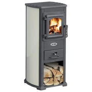 K-Line Karma Stufa a Legna 5,3 kW Volume Riscaldabile 68,9 m³ colore Beige
