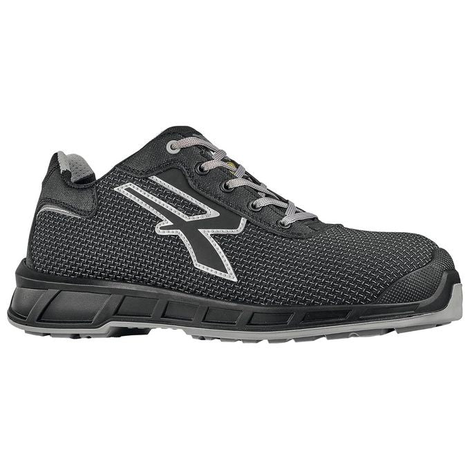 U-Power RK20104 Jackson Scarpe Antinfortunistiche Basse S3S CI FO SR ESD Puntale Composito No Metal taglia 44 colore Nero