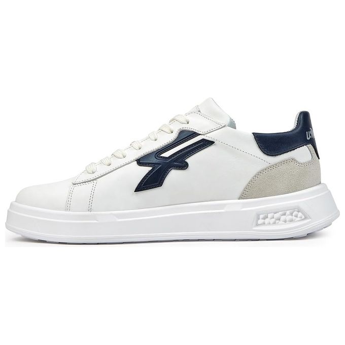 U-Power UB20079 Urban Blair Sneakers Basse Pelle e Camoscio Suola Antiscivolo Infinergy OB SR colore Bianco Blu Beige