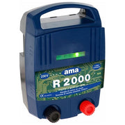 AMA 96601 Ranch R2000 Elettrificatore per Recinti 230V 1 7 J 10 km Blu