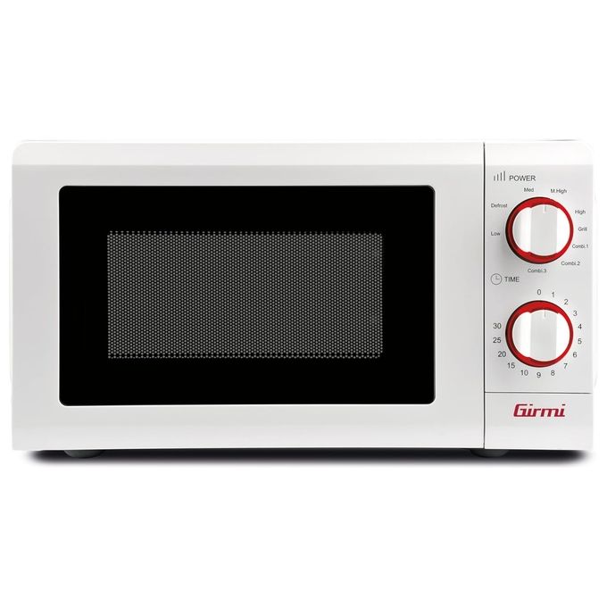 Girmi FM06 Forno a microonde con grill 20 L 700 W 3 modalita' cottura funzione scongelamento colore Bianco
