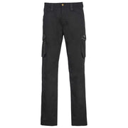Utility Diadora 13688:2013 Staff Cargo Pantalone da Lavoro Tasche Laterali Dettagli Rifrangenti Elastico in Vita Taglia XL colore Nero