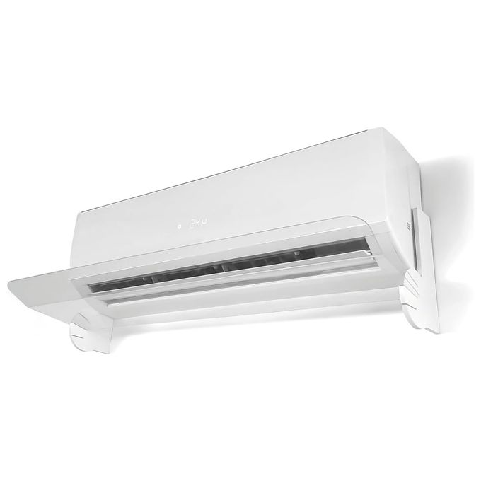 I-Genio 909 Deflettore Aria Universale per Condizionatori Split Regolabile 92,5 cm PVC Policarbonato Trasparente