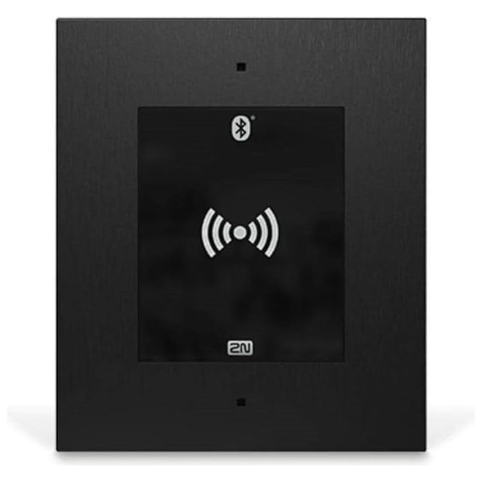 2N 9160345 Access Unit 2.0 Modulo Base Lettore Bluetooth RFID 125 kHz 13.56 MHz NFC IP54 IK08 PoE colore Nero