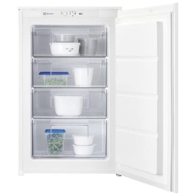 Electrolux LUB3AE88S Serie 600 Congelatore Verticale da Incasso 98 L 87.3 cm Classe E 34 dB Low Frost colore Bianco
