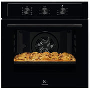 Electrolux EOH2H044K Serie 300 Forno da incasso Elettrico Multifunzione 68 L Classe A+ AquaClean Ventilato Grill Pizza (59x59x57 cm) colore Nero