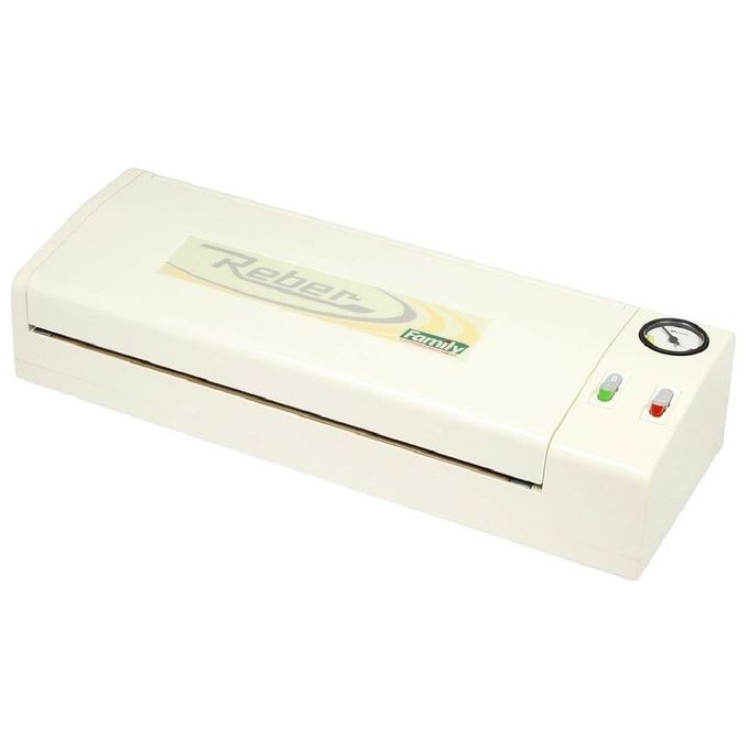 Reber 9700N Family Macchina per Sottovuoto 190 W -830 mbar Barra Saldante 32 cm Funzionamento Continuo colore Bianco