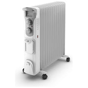 Olimpia Splendid 99298 Caldorad Humi 13 Radiatore ad Olio 2500W 13 elementi con Umidificatore integrato colore Bianco