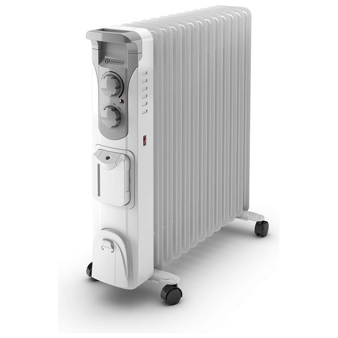 Olimpia Splendid 99298 Caldorad Humi 13 Radiatore ad Olio 2500W 13 elementi con Umidificatore integrato colore Bianco