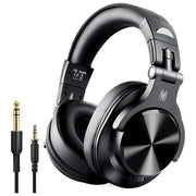 OneOdio A70 BLACK Fusion A70 Cuffie Over-Ear Bluetooth 5.2 Audio Alta Risoluzione con Microfono Padiglioni Orientabili Jack 3.5 mm 6.3 mm colore Nero