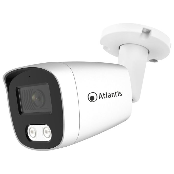 Atlantis Telecamera di Sorveglianza Ip Interno e Esterno Capocorda Soffitto-Muro