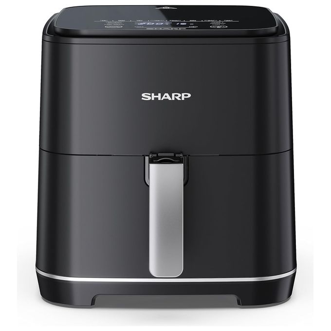 Sharp AF-GS552AE-B Friggitrice ad aria 5,5 L 1650 W 8 programmi Touch Control colore Nero