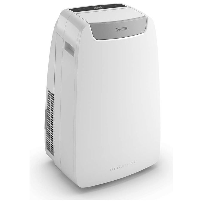 Olimpia Splendid 02029 Dolceclima Air Pro 14 HP Condizionatore portatile 14000 BTU per ambienti fino a 35 m² Classe A Pompa di Calore Wi-Fi colore Bianco