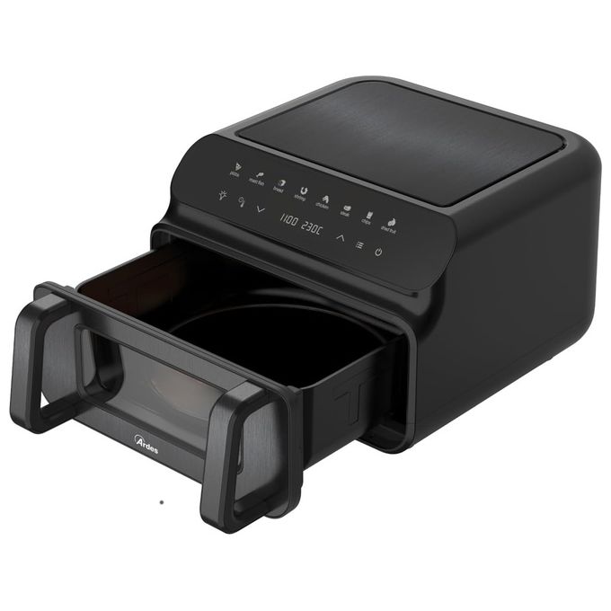 Ardes ARFRYA09GP Friggitrice ad aria 10 L 2000 W 8 programmi Touch Display colore Nero