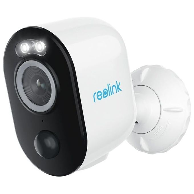 Reolink BWC2K02 Argus B330 Telecamera di sicurezza IP 5 MP Wi-Fi batteria IP65 visione notturna 20 m colore Bianco