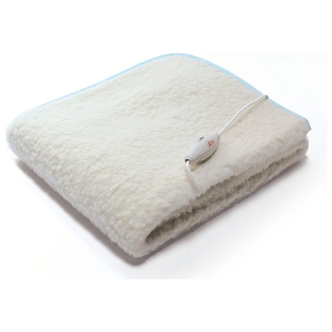 Ardes AR411 Morpheo Scaldaletto Singolo Pura Lana 60W 80x150 cm Certificato IMQ colore Beige