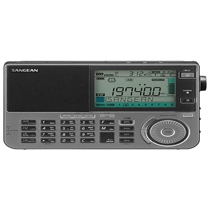Sangean ATS-909X2 Ricevitore Mondiale FM AM OL SW AIR 1674 memorie 3 allarmi RDS SSB colore Nero