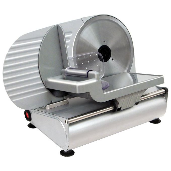RGV 90001 Ausonia 220 Affettatrice lama 22 cm Potenza 130W Spessore regolabile Lama in acciaio inox Sicurezza integrata Grigio