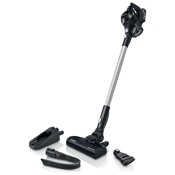 Bosch BBS611BSC Serie 6 Aspirapolvere a bastone 2 in 1 senza sacchetto 18V 30 min autonomia colore Nero