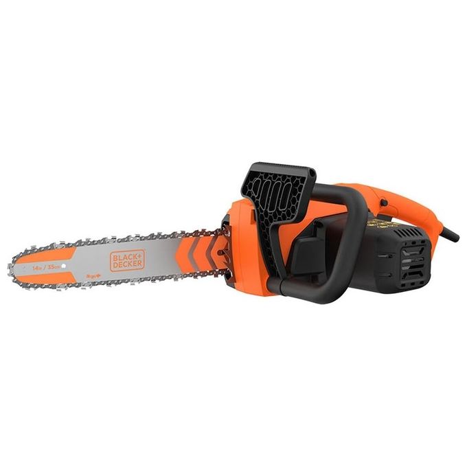 Black and Decker BECS1835-QS Elettrosega Elettrica 1800 W Lama 35 cm Lubrificazione Automatica Freno Catena colore Arancione