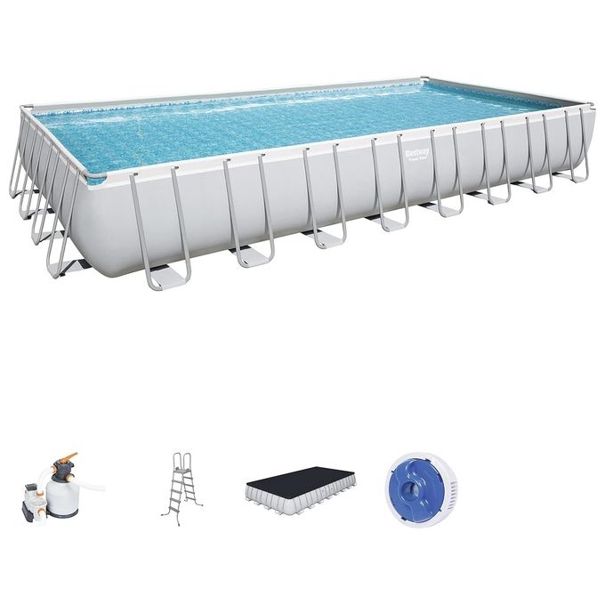 Bestway 56623 Piscina Steel Rettangolare Filtro j7 956x488 H.132